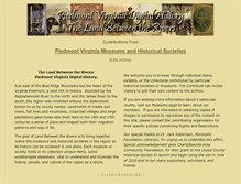 Tablet Screenshot of piedmontvahistory.org